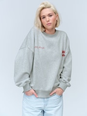Grey Official Oasis Album License Graphic Print Crewneck Sweatshirt - Image 3 of 10