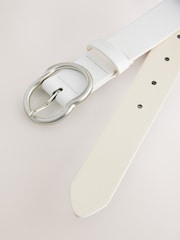 White Regular PU Belt - Image 2 of 3