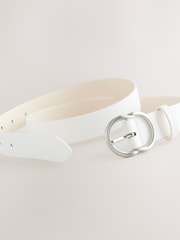 White Regular PU Belt - Image 3 of 3