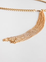Gold Tone Skinny Chain Belt - Image 5 of 5