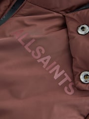 smALLSAINTS Red Boys Logo Padded Younger Jackets - Image 5 of 7