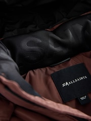 smALLSAINTS Red Boys Logo Padded Younger Jackets - Image 6 of 7