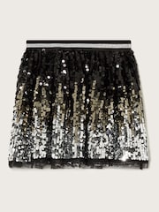 Monsoon Black Ombre Sequin Skirt - Image 2 of 4