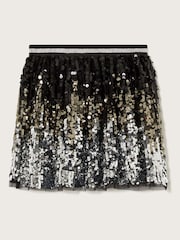 Monsoon Black Ombre Sequin Skirt - Image 3 of 4