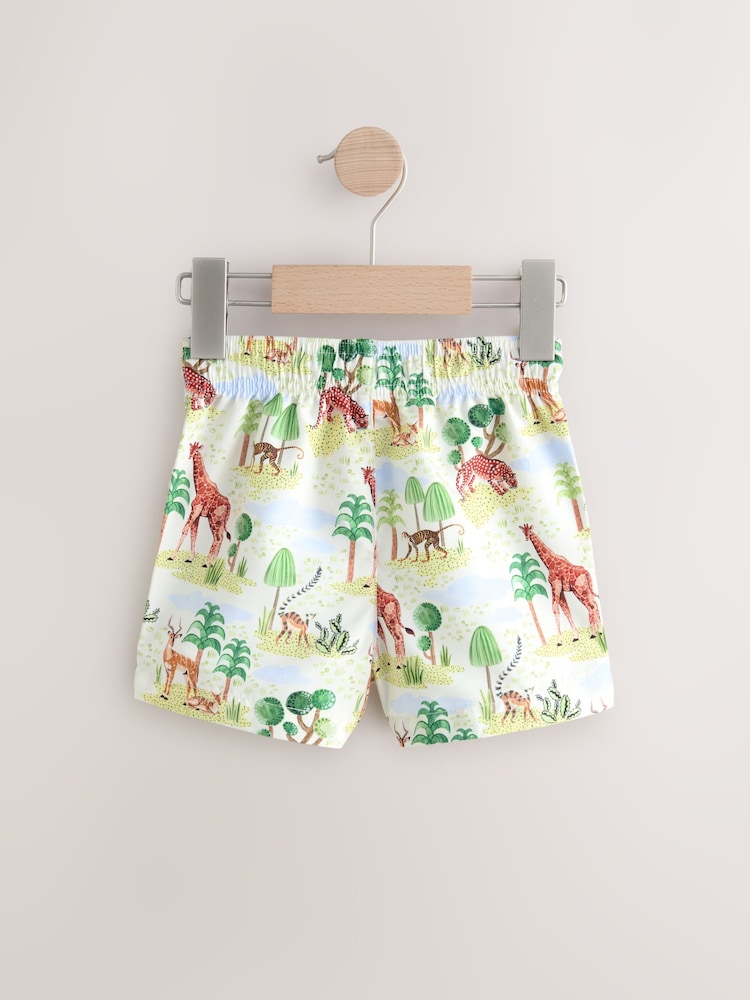 Green/White Cath Kidston Swim Shorts (3mths-7yrs) - Image 2 of 4