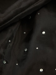 Monsoon Black Diamante Organza Top and Skirt Set - Image 3 of 3