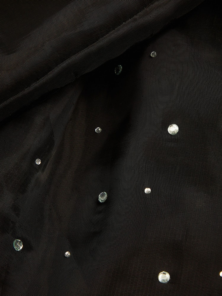 Monsoon Black Diamante Organza Top and Skirt Set - Image 3 of 3