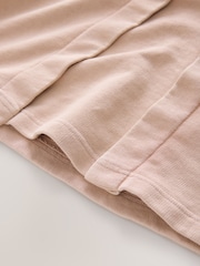 smALLSAINTS Pink Logo Lace Pleat Back T-Shirt Dress - Image 4 of 4