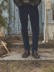 Joules Classic Fit Navy Cord Trousers - Image 1 of 10