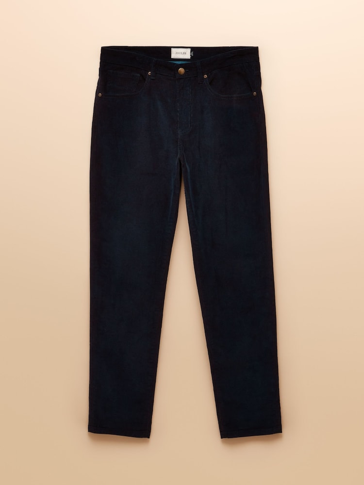 Joules Classic Fit Navy Cord Trousers - Image 10 of 10 Joules Classic Fit Navy Cord Trousers - Image 10 of 10