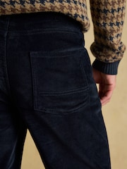 Joules Classic Fit Navy Cord Trousers - Image 9 of 10