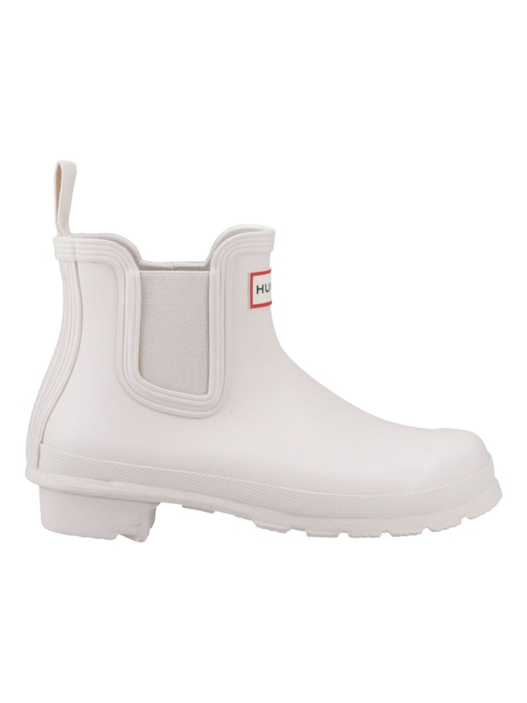 Hunter Cream Original Chelsea Boots - Image 1 of 5