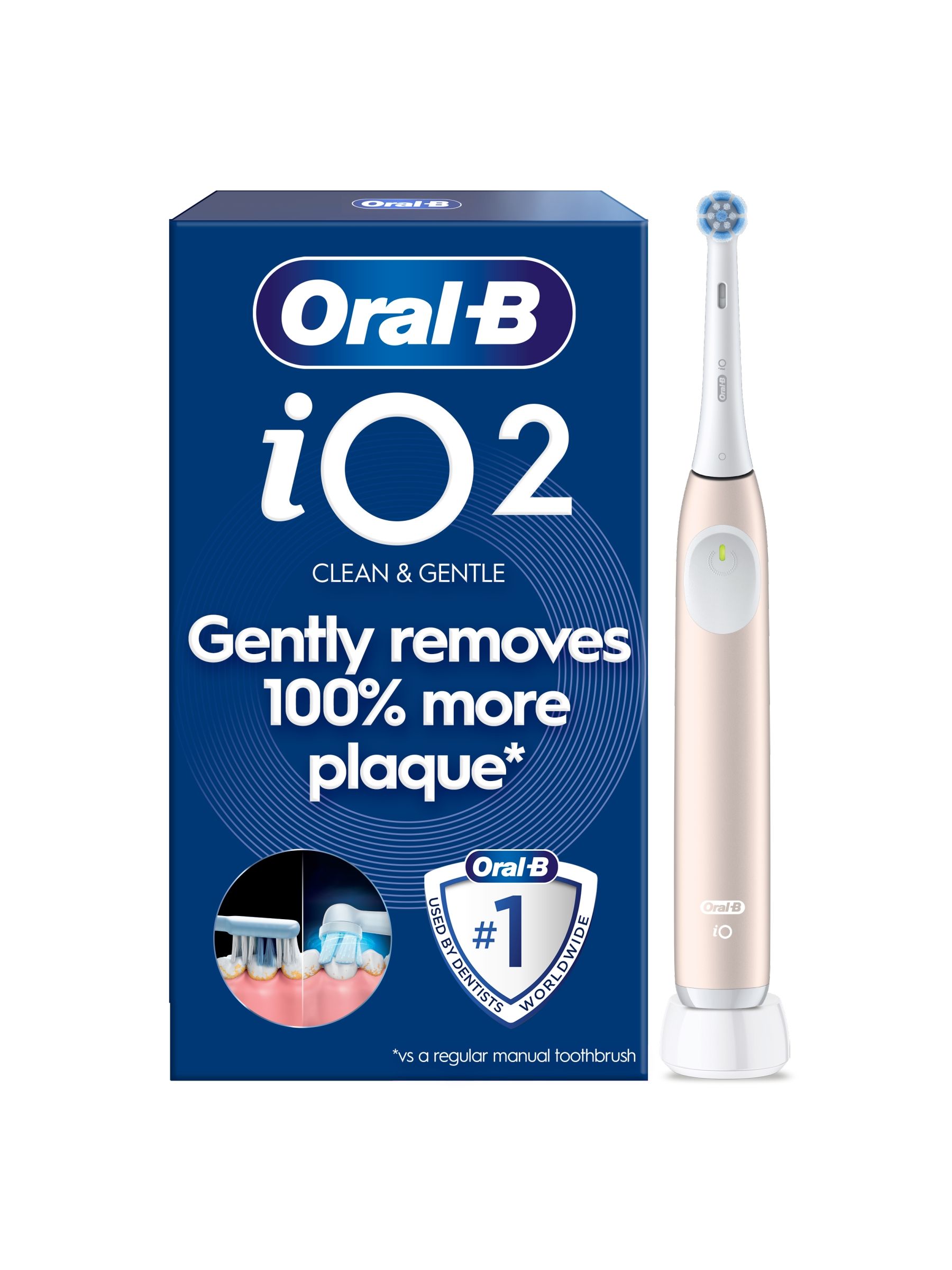 Oral-B Io 2 Calm Pink Electric Toothbrush - Image 6