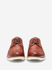 Cole Haan Mens OriginalGrand Wingtip Oxford Shoes - Image 2 of 7