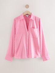Pink Soft Relaxed Long Sleeve Shirt - Image 4 of 6