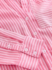 Pink Soft Relaxed Long Sleeve Shirt - Image 5 of 6