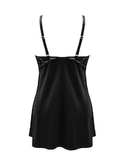 Pour Moi Black Fleur Lace Chemise - Image 4 of 4