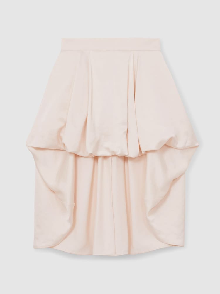 Reiss Ivory Mali 13-14 yrs High-Low Puffball Skirt - Image 1 of 4