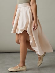 Reiss Ivory Mali 4-9 yrs High-Low Puffball Skirt - Image 3 of 4