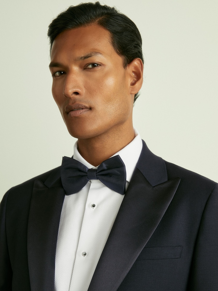 Reiss Dark Navy Boyle Tie - Image 2 of 4