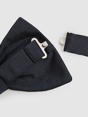 Reiss Dark Navy Boyle Tie - Image 3 of 4