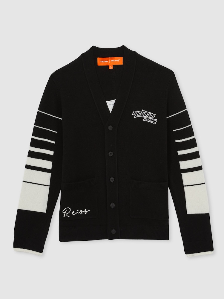 McLaren F1 Team Wool-Cashmere Varsity Cardigan - Image 2 of 9