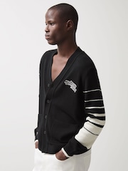 McLaren F1 Team Wool-Cashmere Varsity Cardigan - Image 3 of 9
