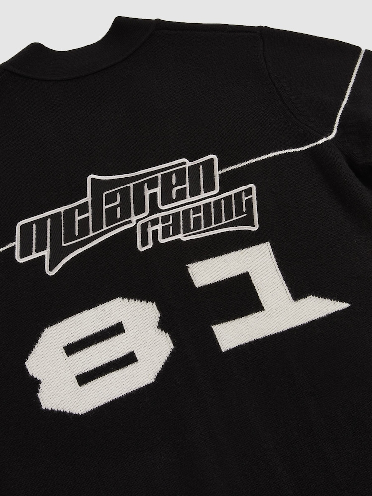 McLaren F1 Team Wool-Cashmere Varsity Cardigan - Image 9 of 9
