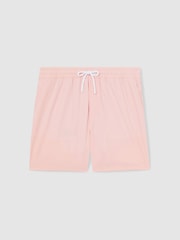 Reiss Pink Cliff Drawstring Swim Shorts - Image 2 of 5