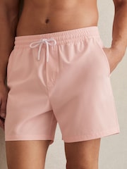 Reiss Pink Cliff Drawstring Swim Shorts - Image 3 of 5
