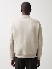Reiss Track McLaren F1 Team Brushed Bomber Jacket - Imagen 4 de 9