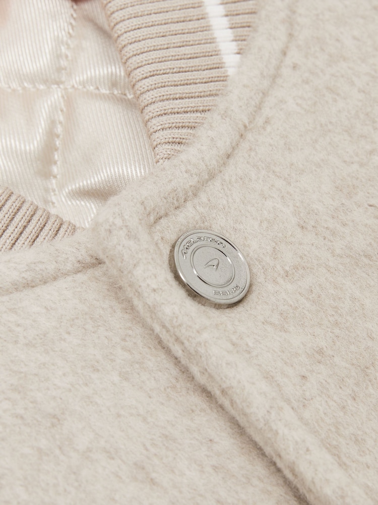 Reiss Track McLaren F1 Team Brushed Bomber Jacket - Imagen 9 de 9 Reiss Track McLaren F1 Team Brushed Bomber Jacket - Imagen 9 de 9