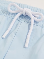 Reiss Soft Blue Cliff Drawstring Swim Shorts - Image 8 of 8