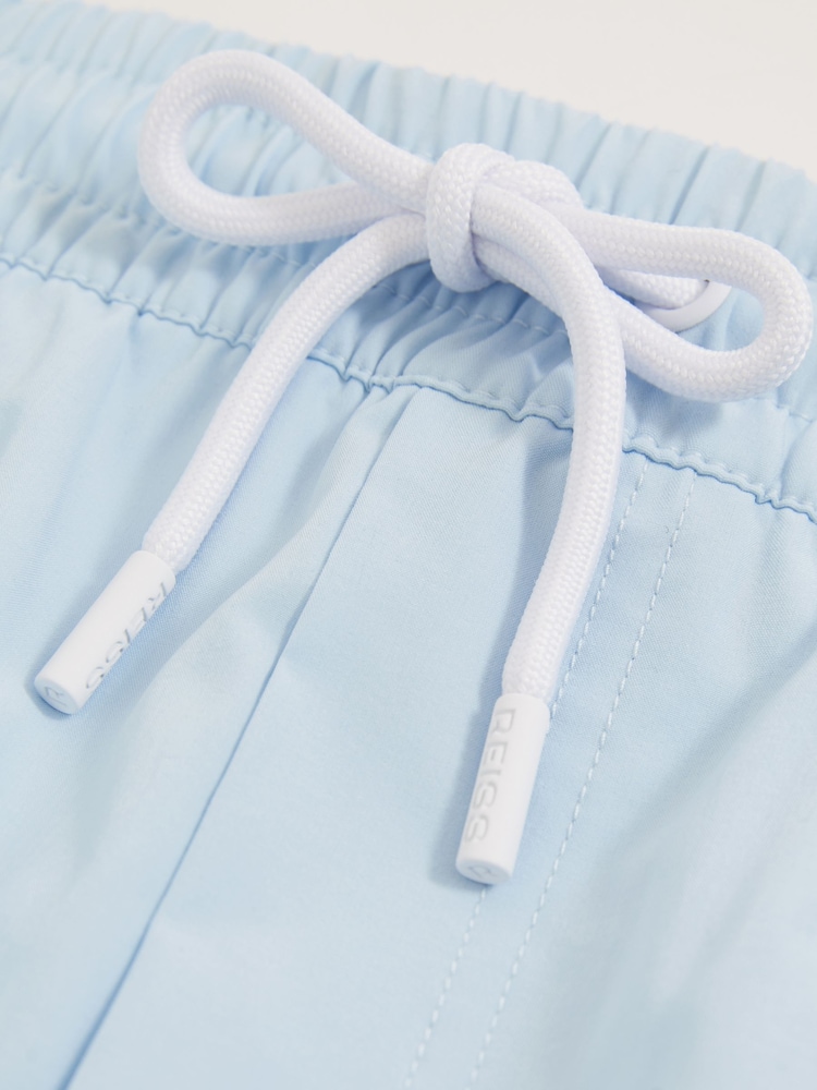 Reiss Soft Blue Cliff Drawstring Swim Shorts - Image 8 of 8 Reiss Soft Blue Cliff Drawstring Swim Shorts - Image 8 of 8