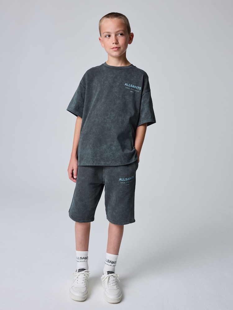 Verwaschenes Grau - SmallSaints – Underground – T-Shirt und Sweat-Shorts im Set für Jungen - Bild 1 von 10 Verwaschenes Grau - SmallSaints – Underground – T-Shirt und Sweat-Shorts im Set für Jungen - Bild 1 von 10