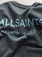 smALLSAINTS Washed Grey Boys Underground T-Shirt and Sweat Shorts Set - Image 9 of 10