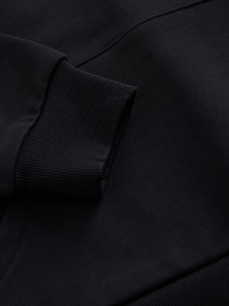 smALLSAINTS Black Redact Oversized Underground Pullover Hoodie - Image 12 of 12