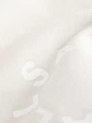 Hellgrau - smALLSAINTS – Jogginghose „Tierra“ mit geradem Beinabschluss und Logo - Bild 10 von 12