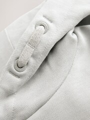 smALLSAINTS Grey Oversized Underground Pullover Hoodie - Image 8 of 8