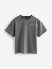 smALLSAINTS Grey/Purple Boys Logo Crew Relaxed T-Shirts 3 Pack - Image 4 of 7