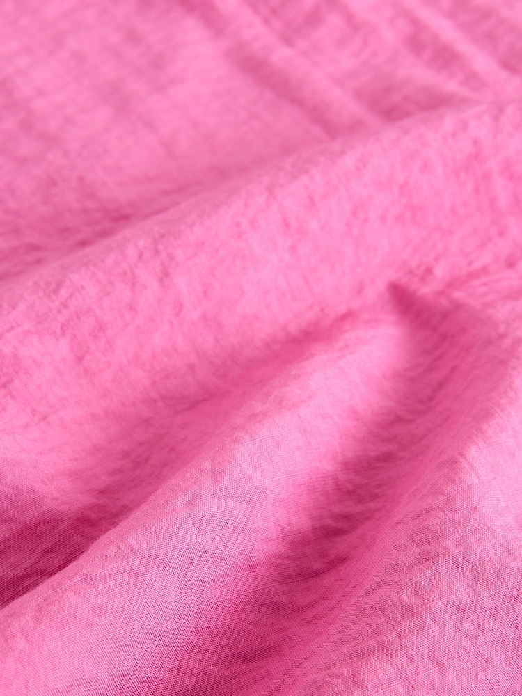 Pink Textured Boxy T-Shirt - Image 2 of 3