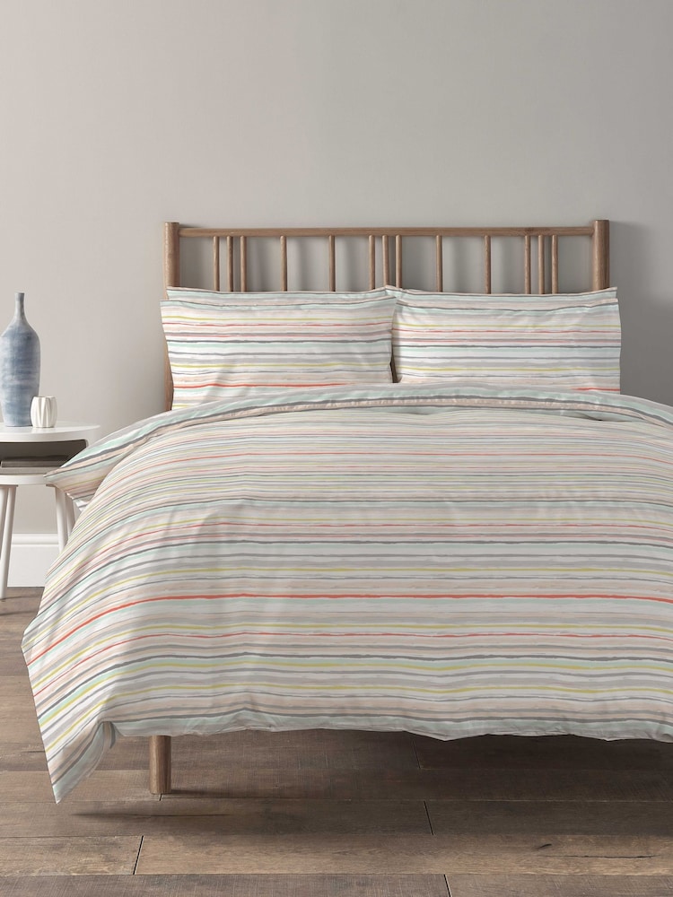 Copenhagen Home Painterly Stripe Duvet Cover Set - Imagen 3 de 3 Copenhagen Home Painterly Stripe Duvet Cover Set - Imagen 3 de 3