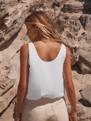 Branco - Camiseta Bubblehem sem mangas - Imagem 4 de 8