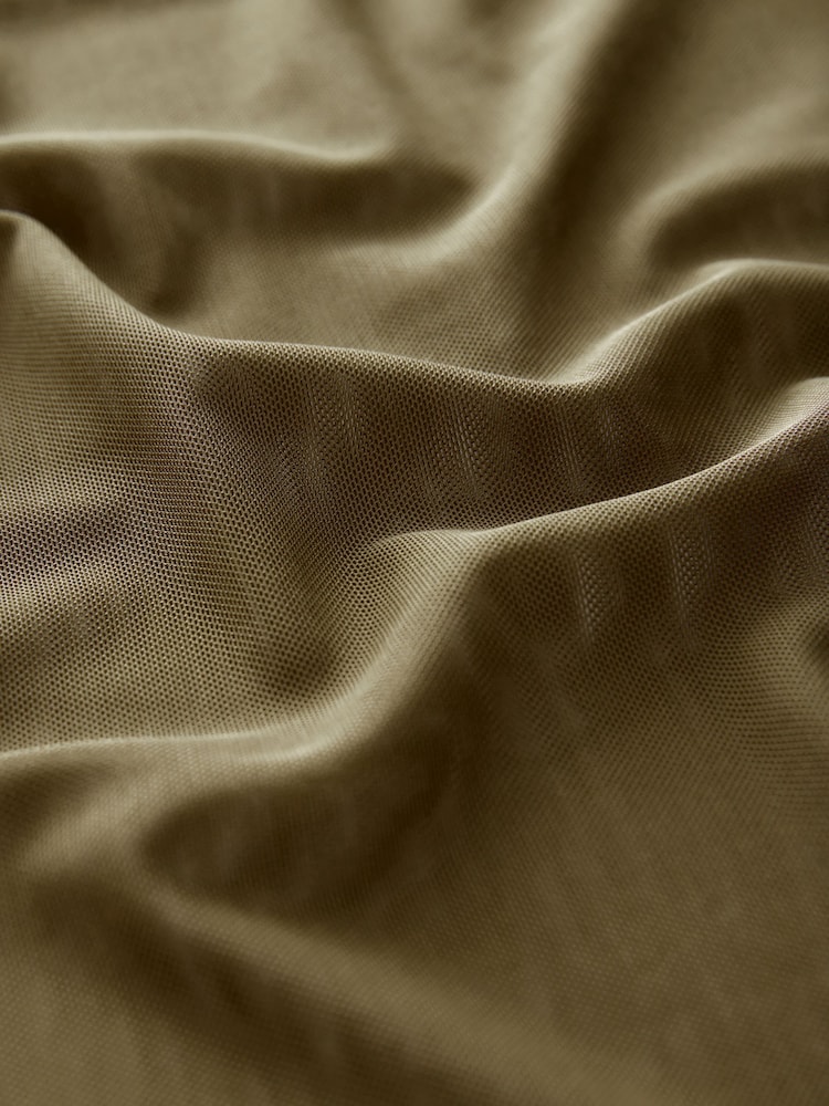 Vert olive - Haut manches longues en maille - Image 7 of 7