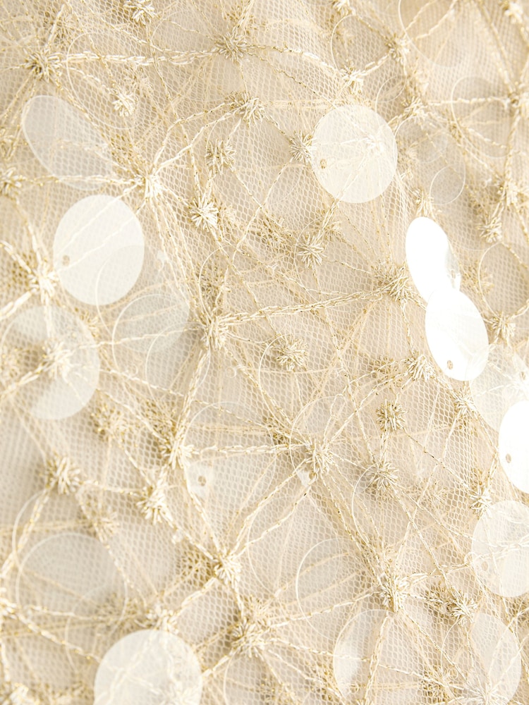 Crudo - Sheer Sequin V-Neck Camisole - Imagen 7 de 7 Crudo - Sheer Sequin V-Neck Camisole - Imagen 7 de 7