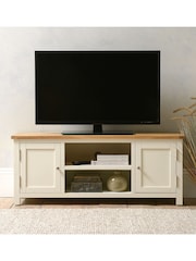 Cotswold Company Classic Cream Simply Cotswold TV Stand - Image 1 of 5