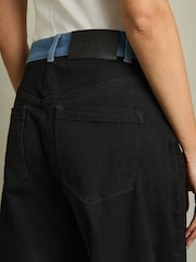 Reiss Maddie Colour-Block Straight-Leg Jeans - Bild 5 von 8