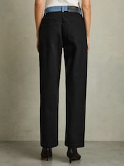 Reiss Maddie Colour-Block Straight-Leg Jeans - Bild 6 von 8