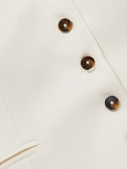 Reiss Cream Millie Single-Breasted Tailored Waistcoat - Image 6 of 6