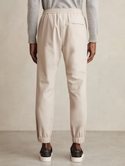 Stone - Reiss Climb Drawstring Technical Cuffed Trousers - Bild 4 von 7